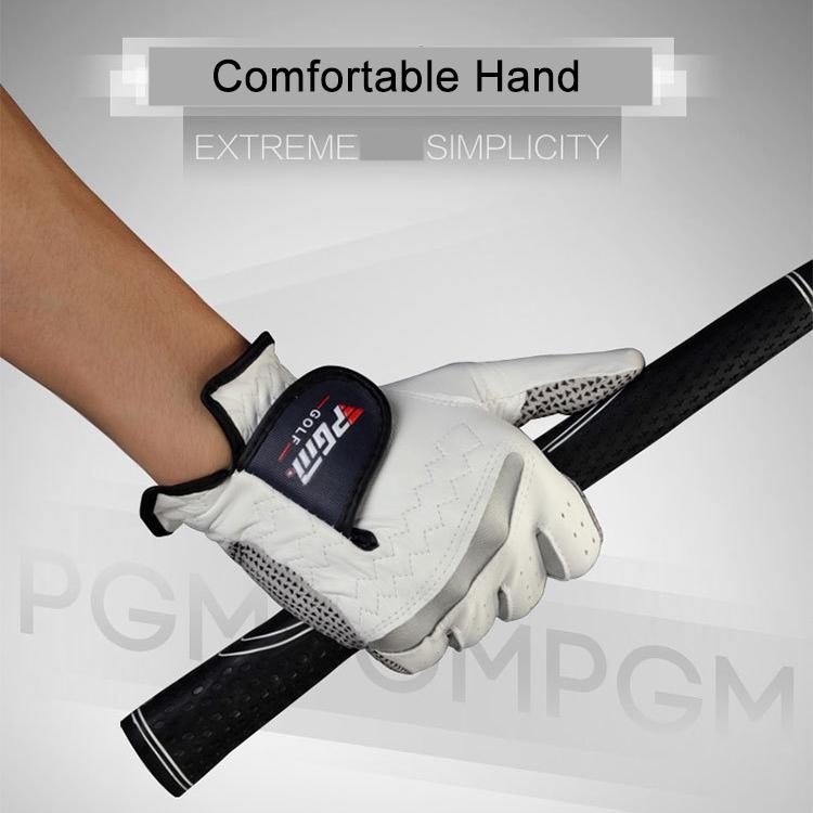 Sheepskin Anti-slip Golf Gloves - Right Hand Size 25#