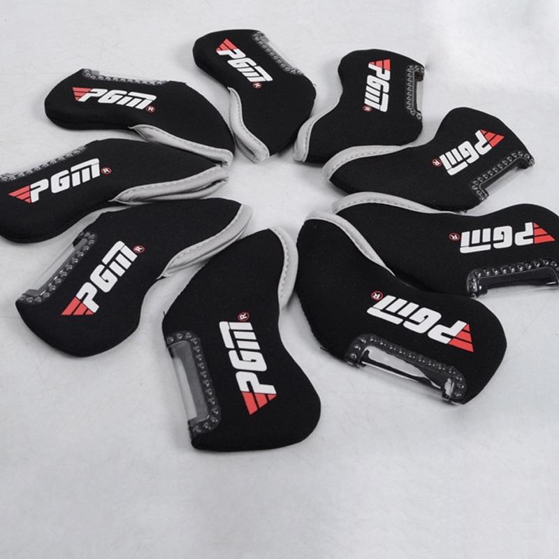 Black Red Wood Golf Head Cover Pusher Set - Wood Rod