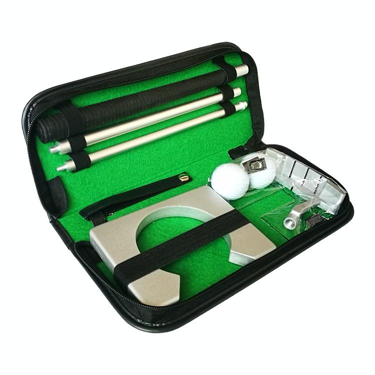 Indoor Golf Putter Set with Zipper Pack