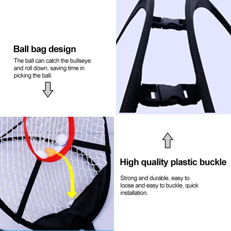 Foldable Golf Practice Net - 54x65cm - Cutting Rod Design