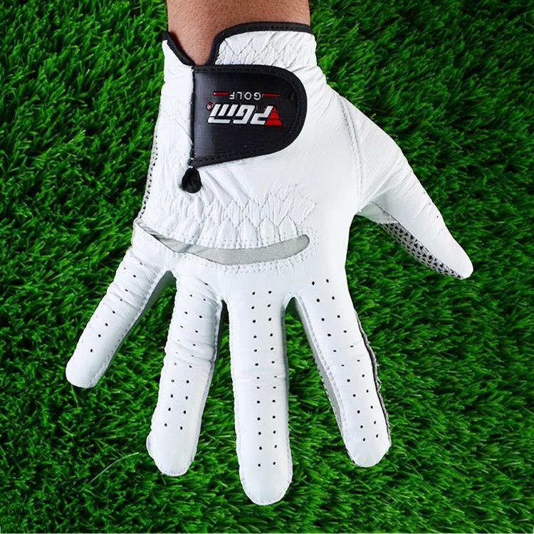 Sheepskin Anti-slip Golf Gloves - Right Hand Size 22#