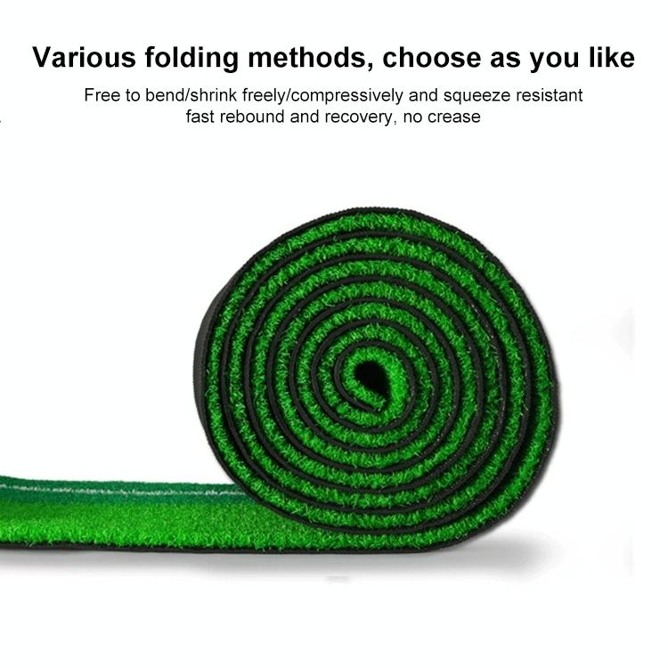 3m Golf Solid Wood Putter Trainer Practice Set Training Mat