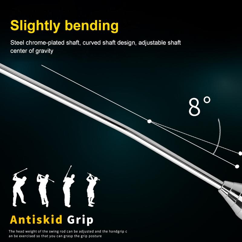 Stainless Steel Golf Swing Trainer - Improve your Swing
