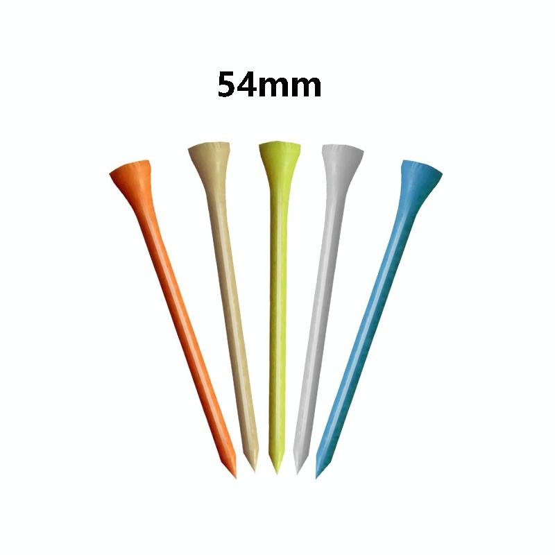 40 Wooden Golf Tees with Ball Holder - 42Mm