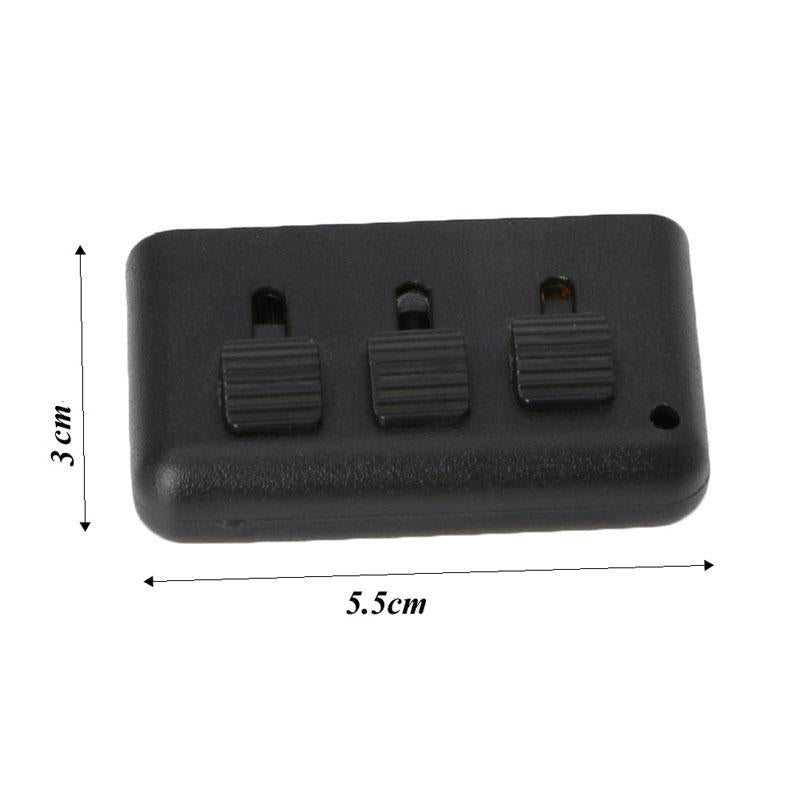 3-piece Portable Golf Groove Cleaning Brush - Red