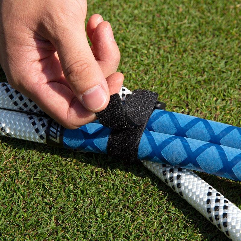 Golf Power Rope Swing for Rhythmic Training - Indoor / Outdoor Exerciser - Orange Black