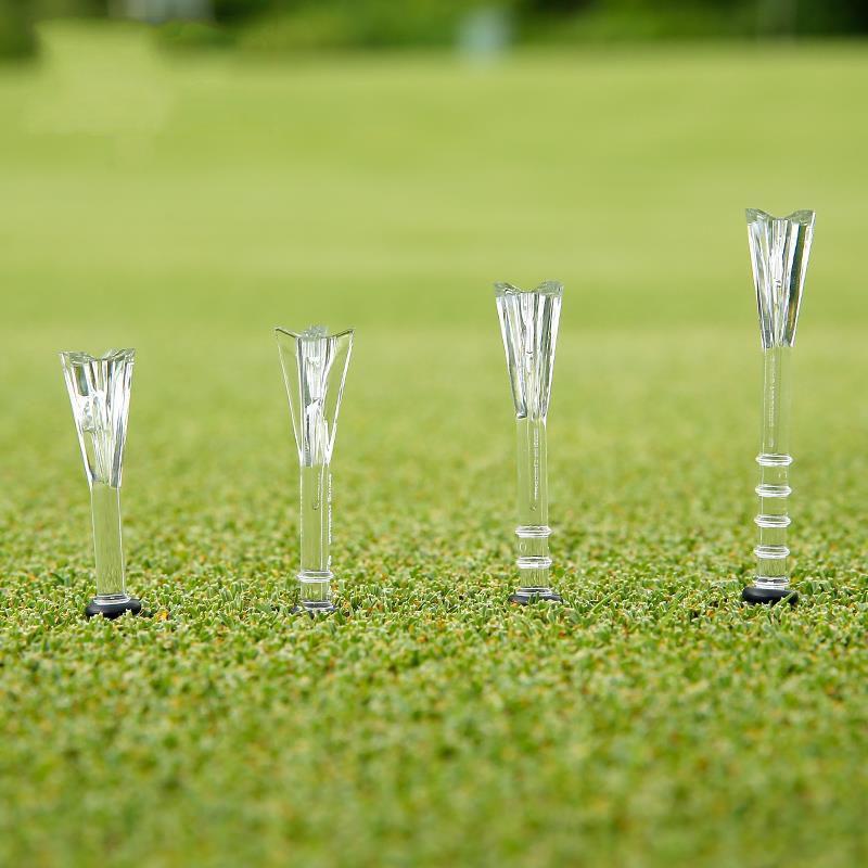 30 Adjustable Golf Tees with 83mm Height Limit - Set of 30 - Blue