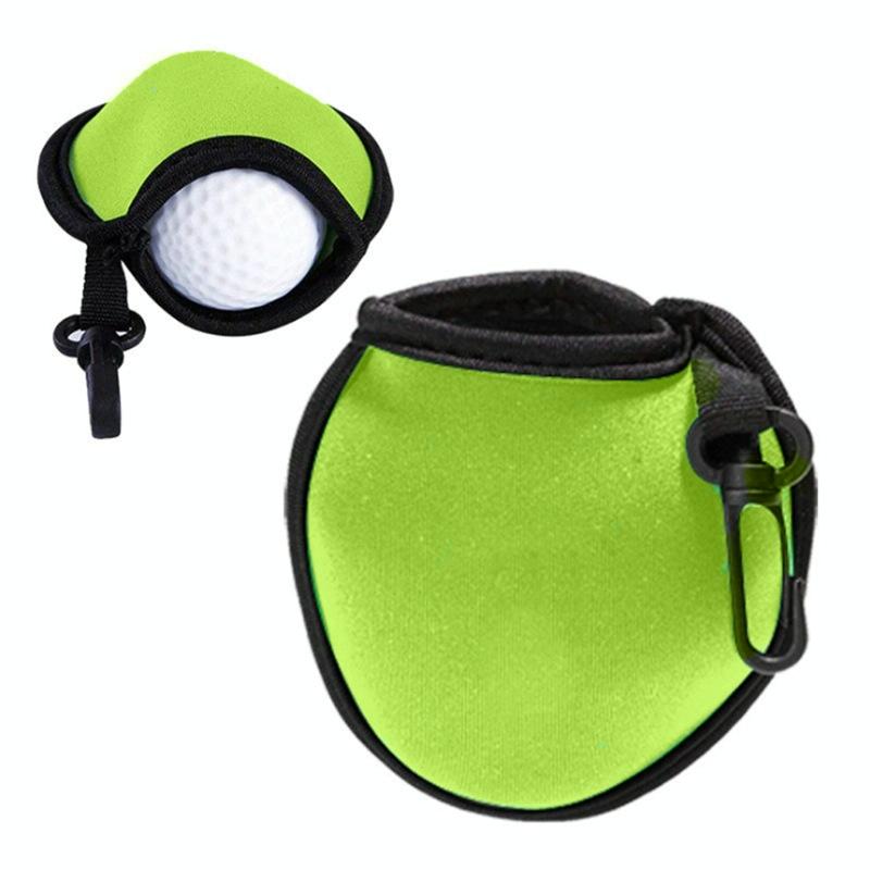 Hooked Neoprene Golf Ball Cover - Durable Protection - Green