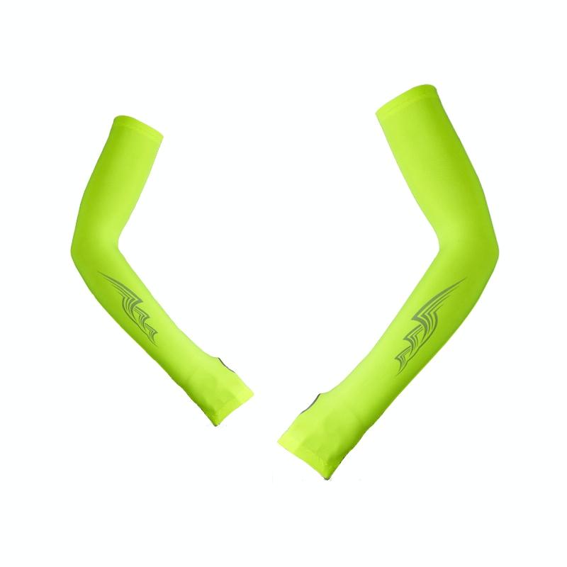 Breathable Golf Sunscreen Sleeve - Fluorescent Green - Fluorescent Green