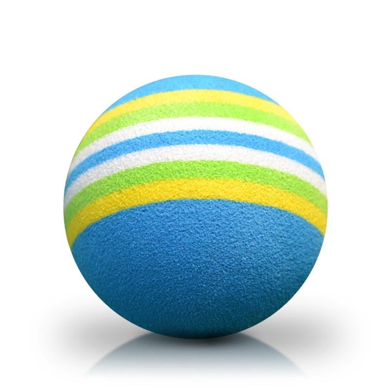 10-pack Blue Sponge Golf Practice Balls for Indoor
