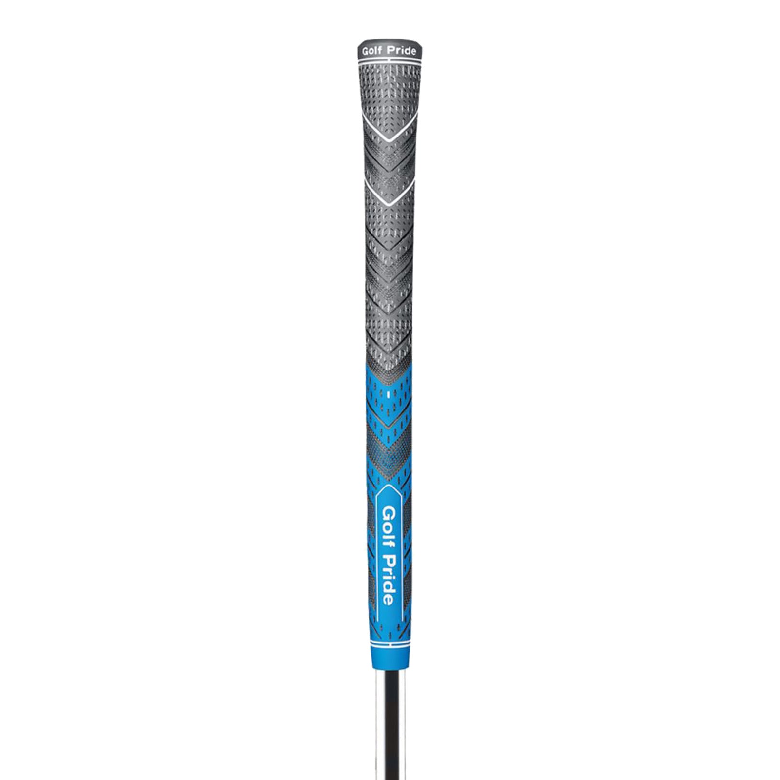 2 Pcs Blue Standard MCC PLUS4 Golf Grip - Standard Rubber and Cotton Thread Hybrid, 265 mm, 52g, Core 60