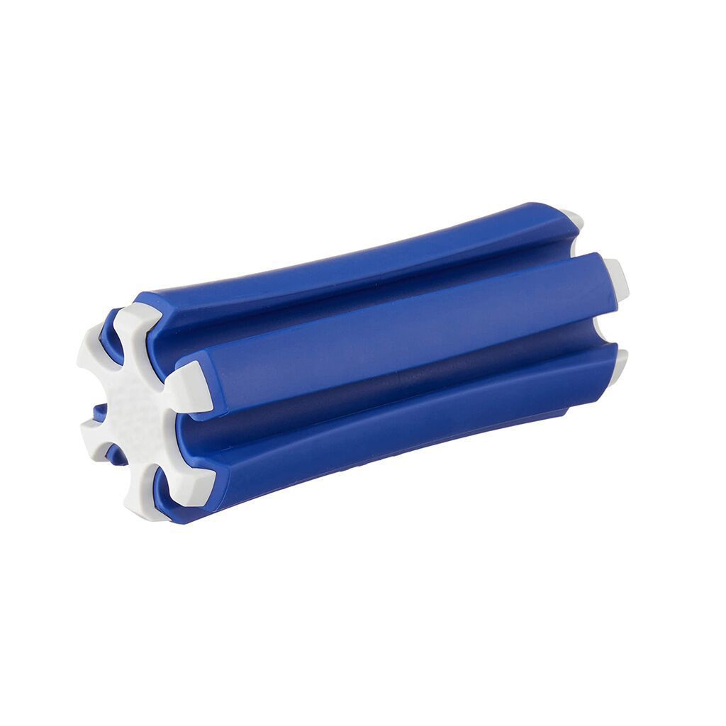 Blue Set of 2 Portable Golf Club Carrier Holders - Lightweight Club Organizer Caddy